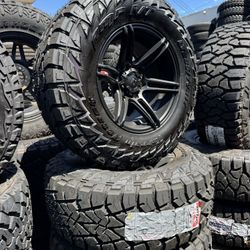 WHEELS VROCK 17x9 TOYOTA TACOMA CHEVY