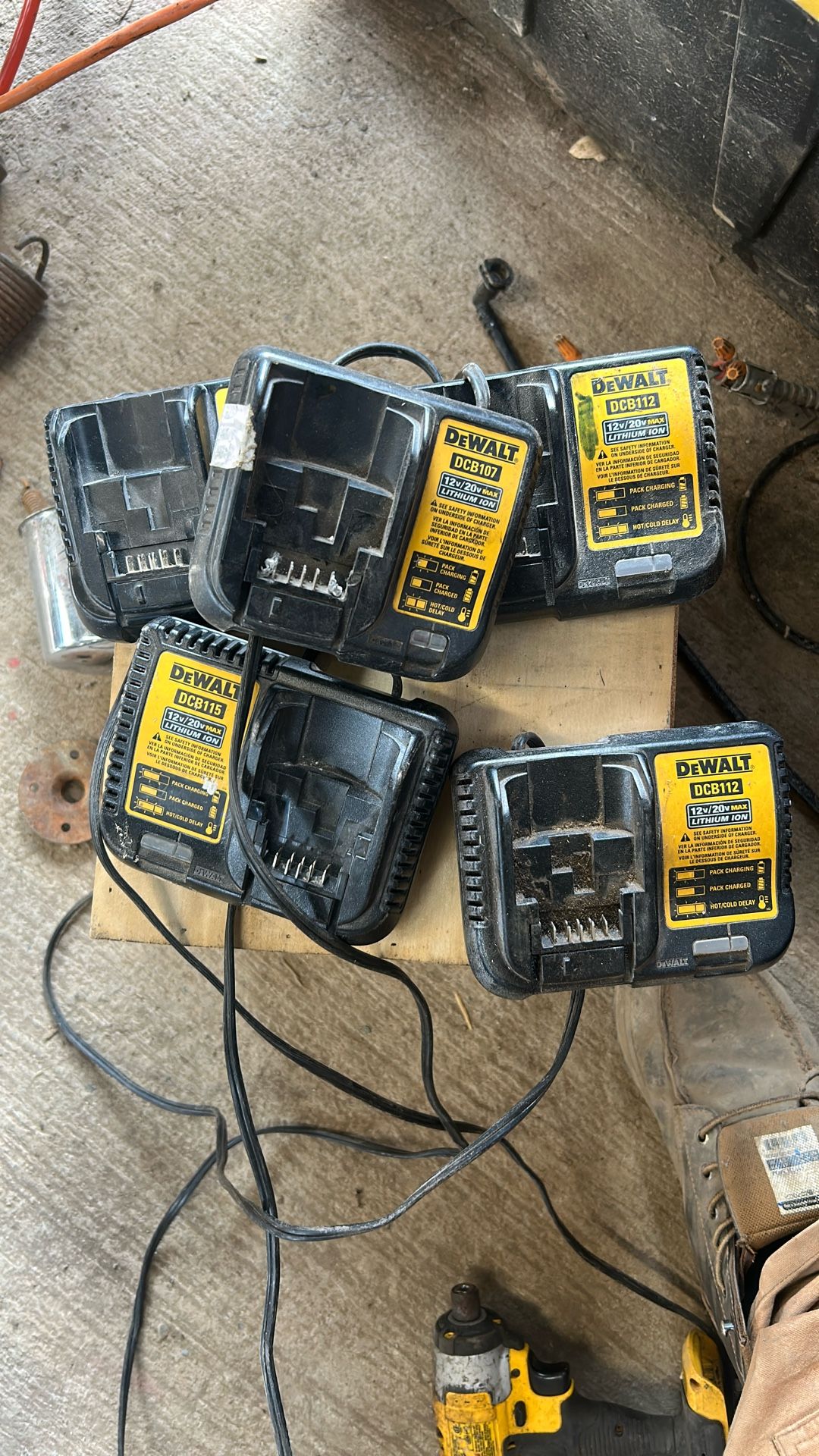 DEWALT 12/20 Volt Chargers