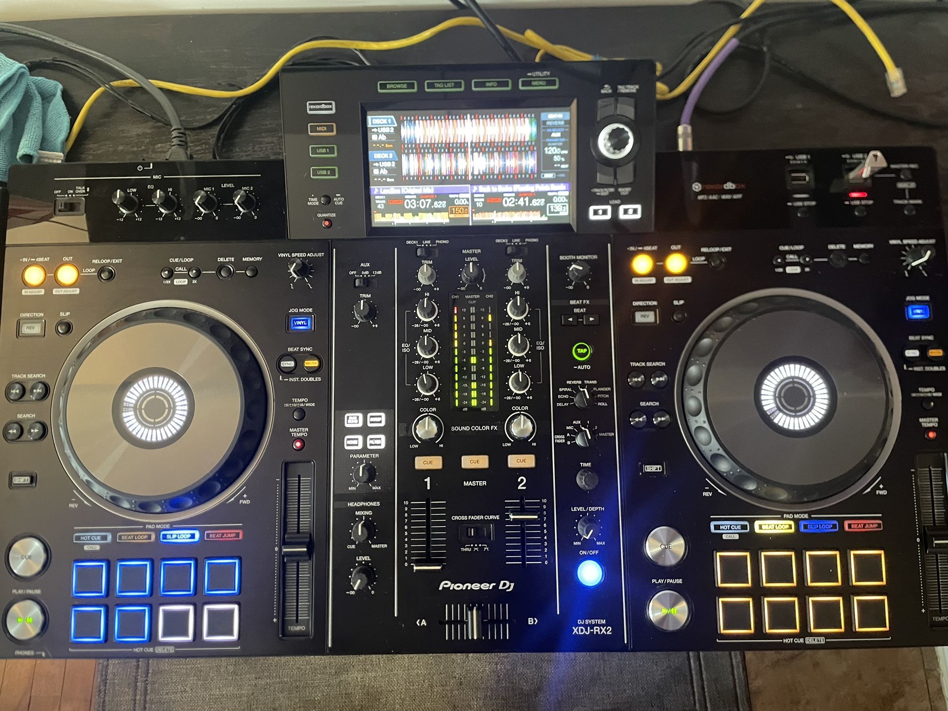 Pioneer XDJ RX2 w/ Heavy Duty Road Case