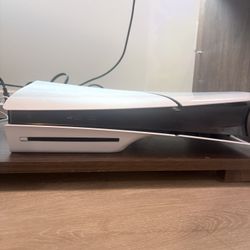 playstation 5, with two remotes and mic