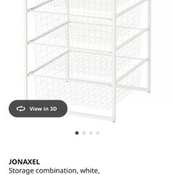IKEA Jonaxel Storage Drawers X 2