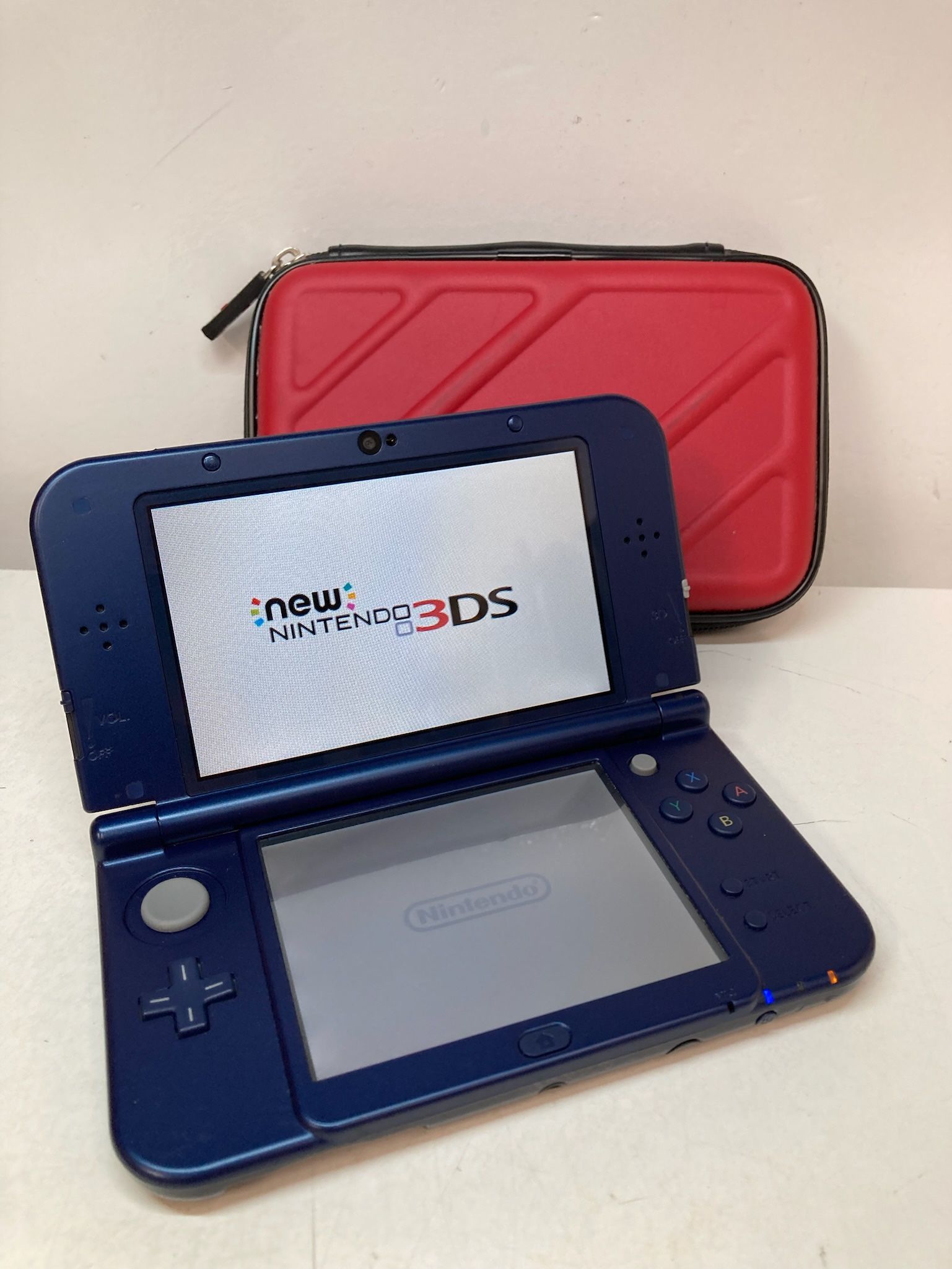 Nintendo 3DS XL Galaxy Edition Handheld System with Charger & Case