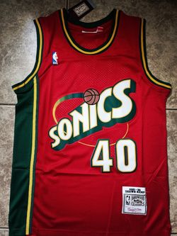 Seattle Supersonics Jersey Shawn Kemp