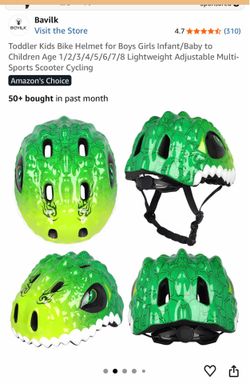 Toddler Bike Helmet, Dino, TRex