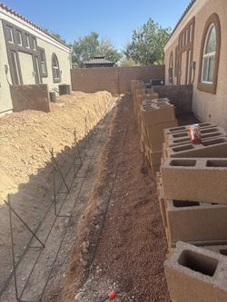 Block walls!