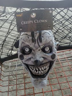 Creepy Clown Halloween Mask