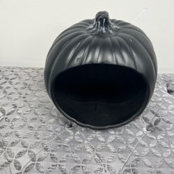 Ashland Black Pumpkin Candle Holder