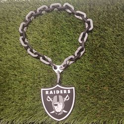 Raiders NFL 3D Printed Sports Team Hype Chain Necklace...Other Teams and Sports Available