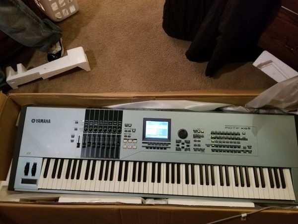 Yamaha Motif Xs8 88 Music Studio Keyboard Only Used 1 Hour Paid
