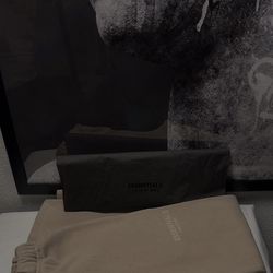 Light oatmeal essentials pants