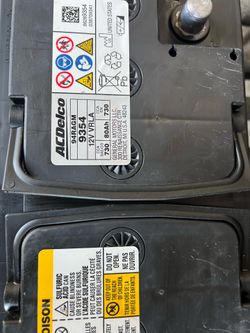 Battery 🔋 H7 AGM  AC Delco new
