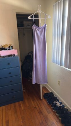 Form Fitted Light Purple Dress