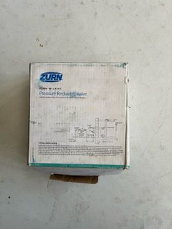 Zurn pressure reducing valves