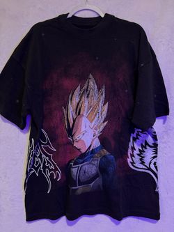 Dragon Ball Z Vegeta Graphic T-Shirt Darc Sports Size M