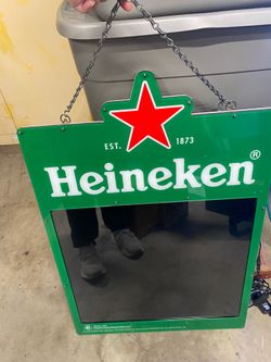 Heineken Backlit Large Markerboard Bar Sign