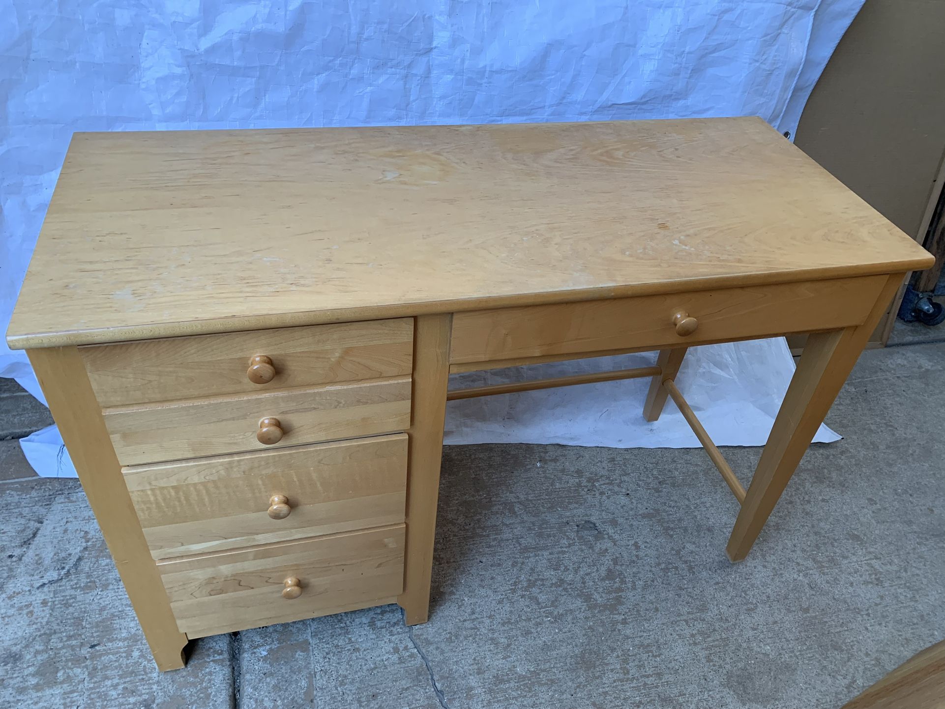 Stanley Desk with drawers 44 W x 18 ½ D x 30 ½ H