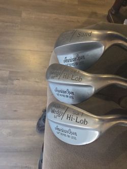 AMERICAN OPEN  GOLF WEDGE  SET( SAND, 60°,64°)RIGHT HANDED