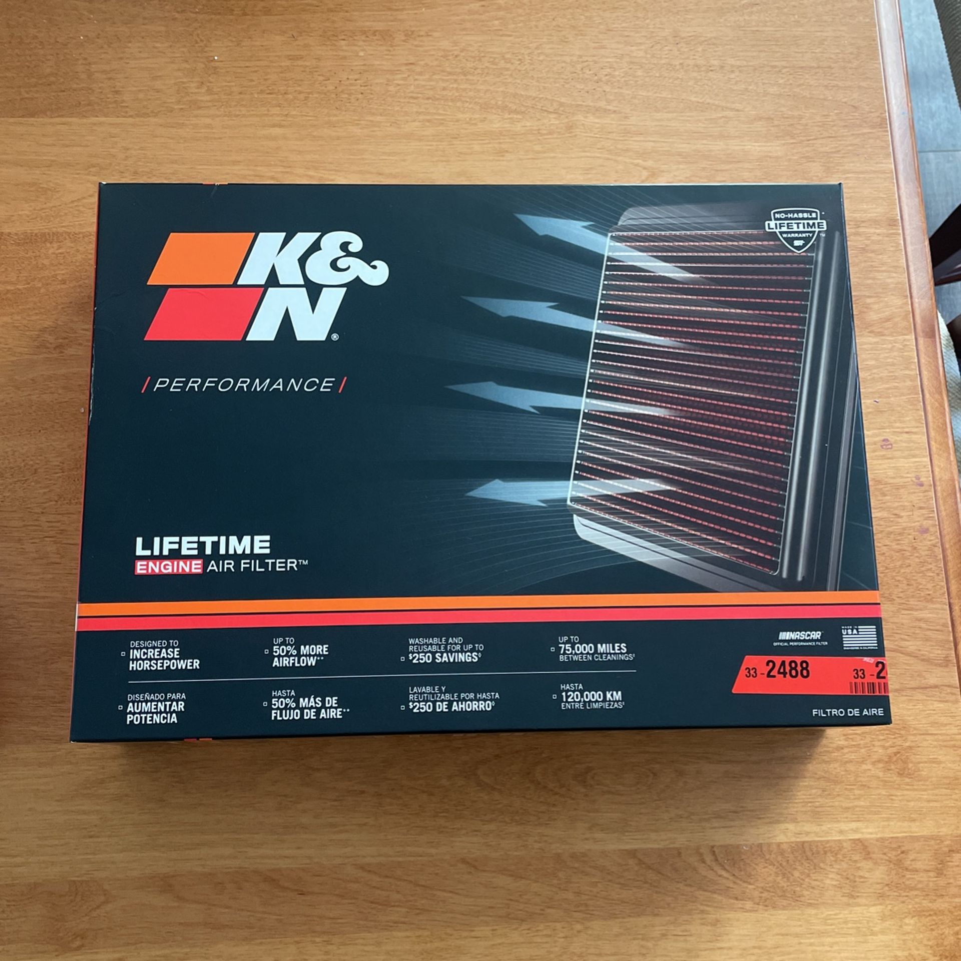 K&N Performance Engine Air Filter