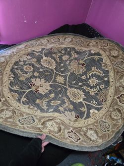 brand new 6ft round area rug