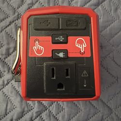 M18 18-Volt Lithium-Ion 175-Watt Powered Compact Inverter for M18 Batteries