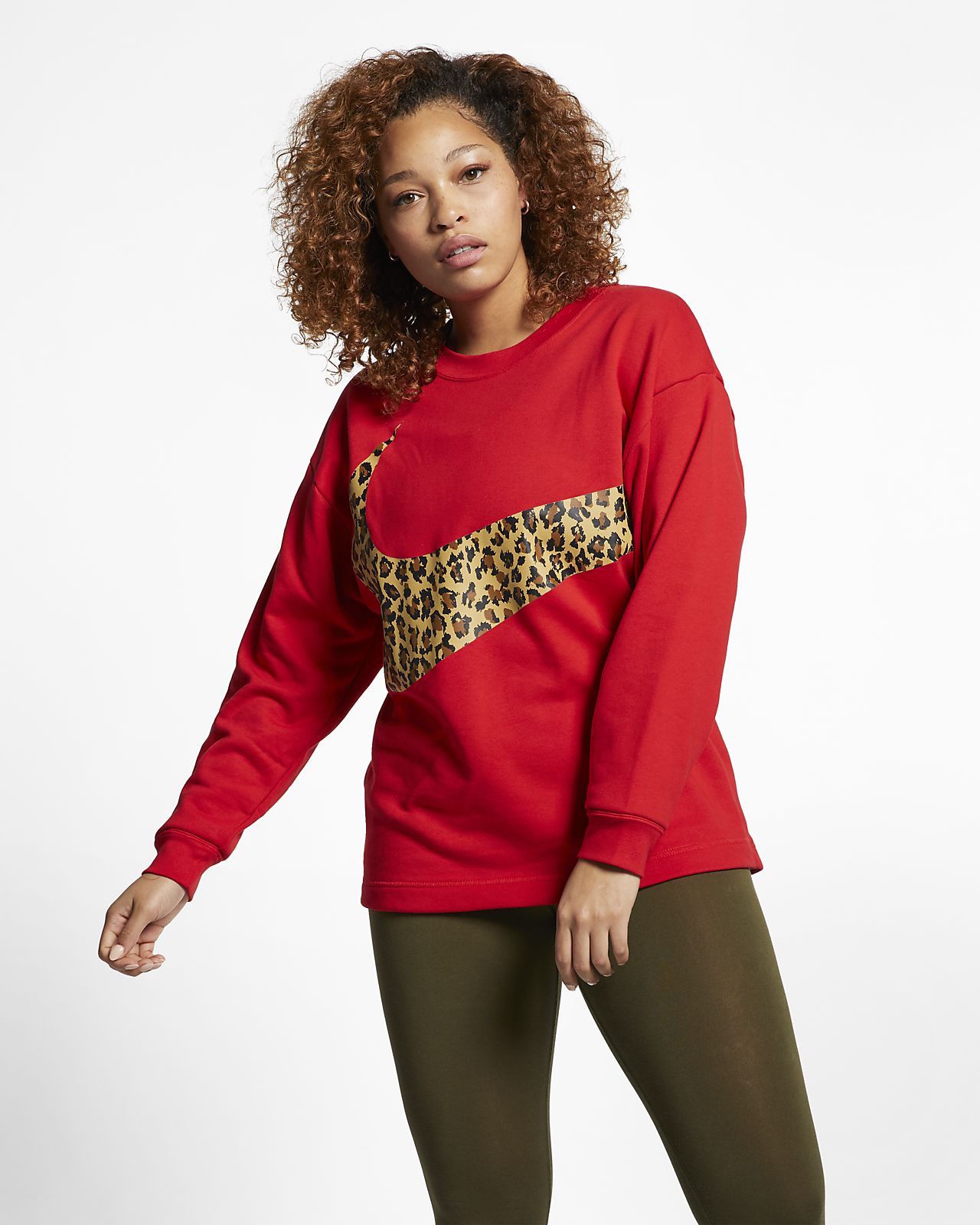 Nike Animal Cheetah Crewneck sweater