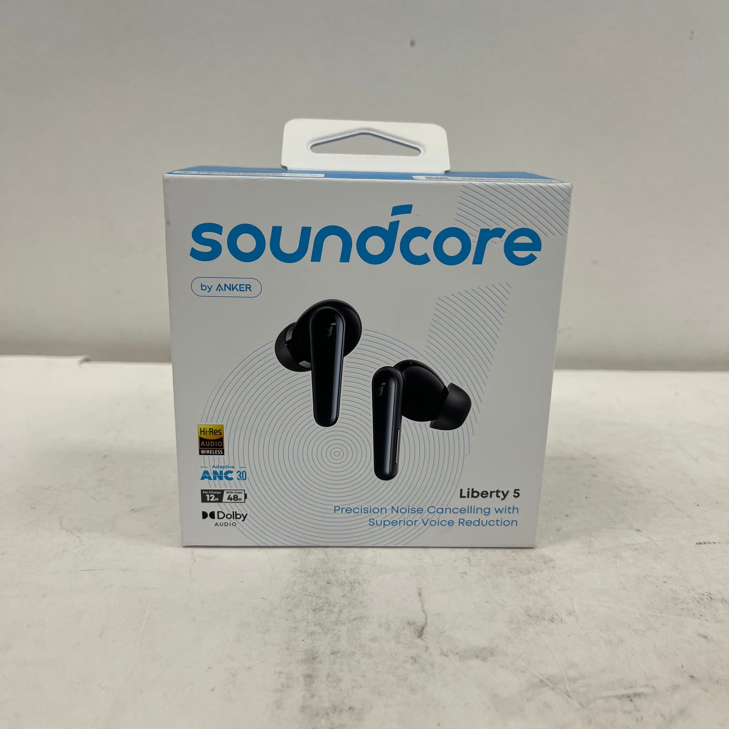 Soundcore by Anker Liberty 5 Noise Cancelling Wireless Earbuds Black A3957H11