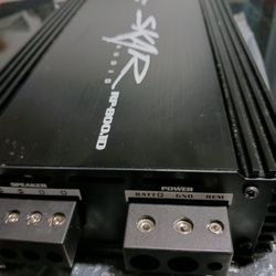80$ SKAR AMP  CLAS  D 1 OHM STABLE  800 WATS RMS  MYB  1200 WATTS  PEAK  MAX COMPETICION  AMP   