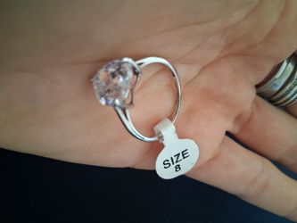 925 Sterling Silver Heart Ring