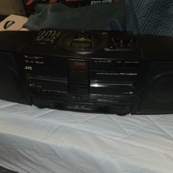 JVC  Radio Grabadora Doble Caset 