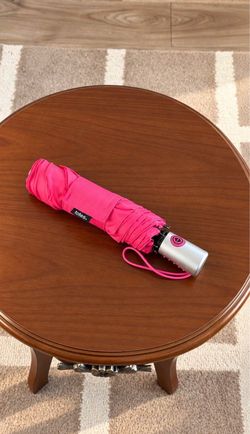 Brand New Totes Mini Hot Pink Umbrella