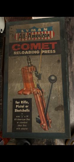 Lyman comet & powder measure