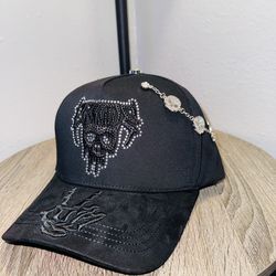 BARBAS HATS CRIME BLACK SNAPBACK HAT BARCRIME BKOUT