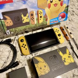 Nintendo Switch Pokemon Edition Works Great 