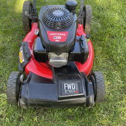 (Super Nice ) self-propelled FWD craftsman lawnmower