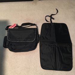 Ixpensive Diaper bag with Swarovski crystals