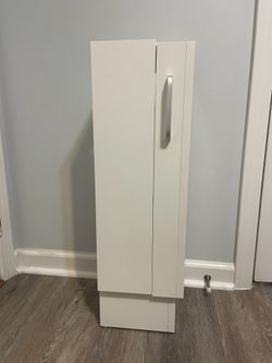 Corner cabinet (white)