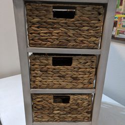 Three-Tier Drawer Storage Shelf