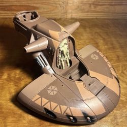 Trade Federation  Tank Star Wars 2002 Hasbro C022E Dark Brown Not Complete