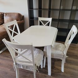 42" X 42" Round Table and Chairs. 