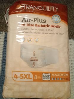 Tranquility Hi-rise Bariatric Briefs 4-5x