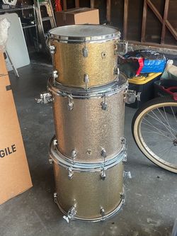 4 piece Ludwig keystone maple drum kit