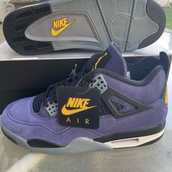 Air Jordan 4 Retro Lakers 2026 - New in Box with Receipt - Men's Size 11.5