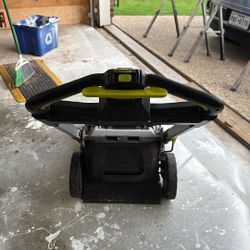 Ryobi Battery Powered Mower.  