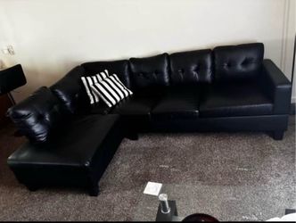 Black sectional