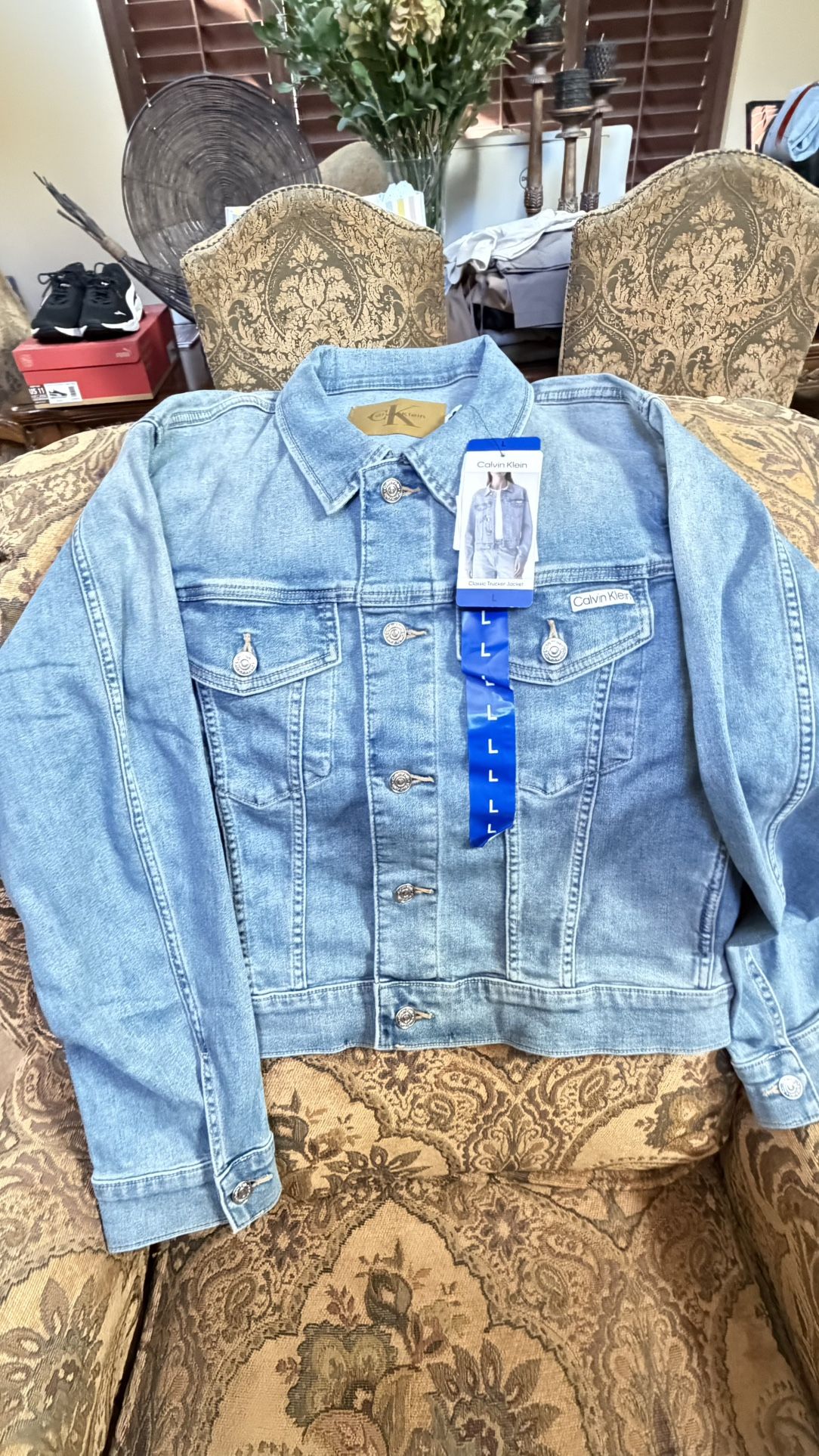 Denim kalvin klein Jacket Woman