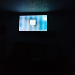 42" LG Flat screen With Onn WiFi Receiver And A Wall Mount