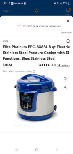 Maxi-Matic Elite EPC-808 8-Quart Digital Pressure Cooker