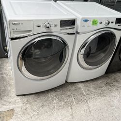 whirlpool duet front load washer dryer set