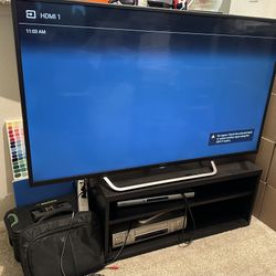 Sony TV 55 Inches - Best Gift - With Black IKEA  Entertainment Unit