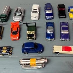 Vintage Lot of 20 Diecast Cars Matchbox Hot Wheels Jada $20 for All 